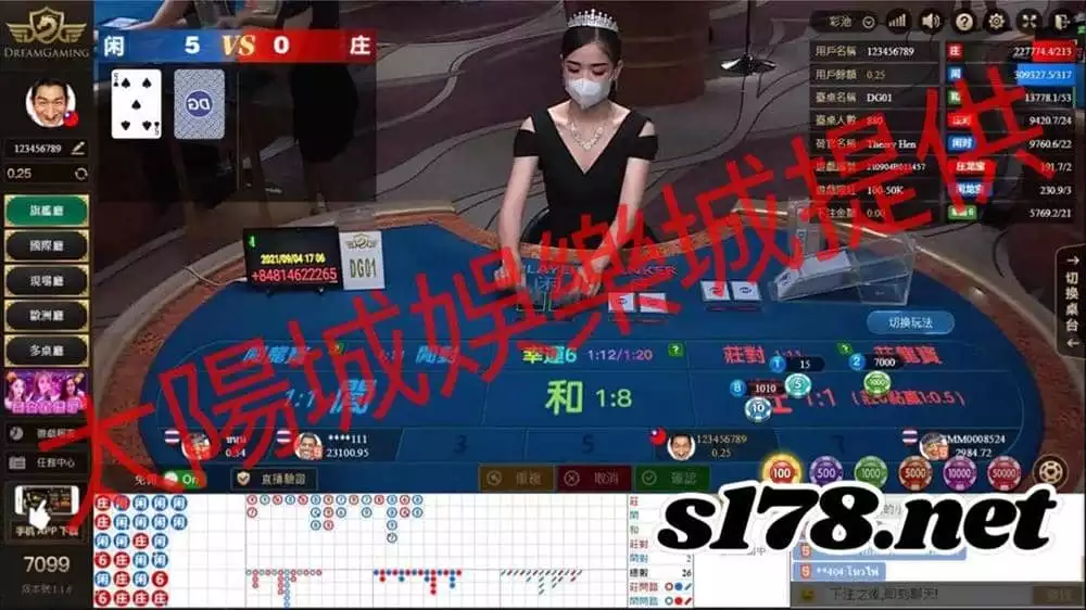 DG百家樂跟歐博百家樂是大多玩家的最愛