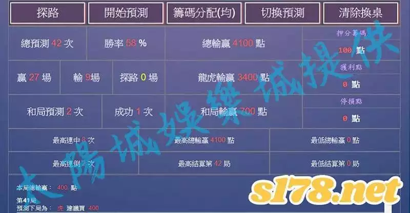 百家樂輔助程式幫助玩家統計數據