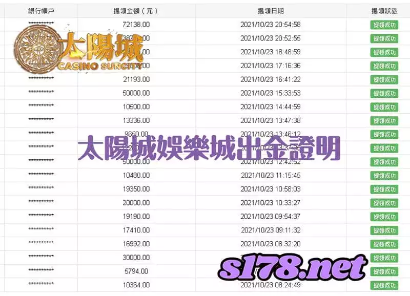 太陽城娛樂城出金證明,撲克牌遊戲專家,更是誠信的好莊家