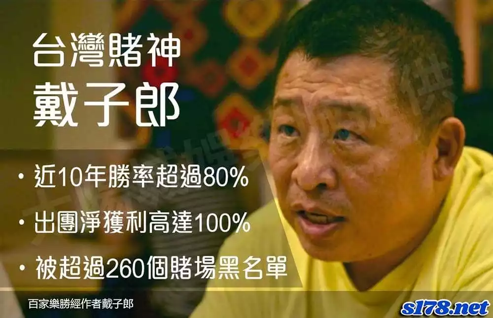 百家樂勝經作者戴子郎！