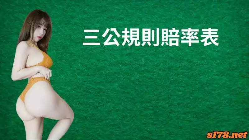三公規則賠率表