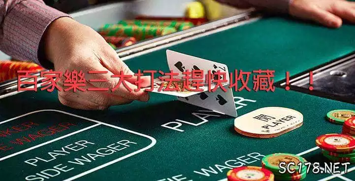 網路上有個各種類百家樂打法,百家樂教學